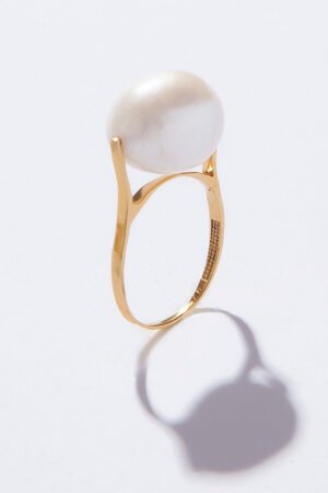 Diana Ring statement handmade unique design 24ct Gold Plated