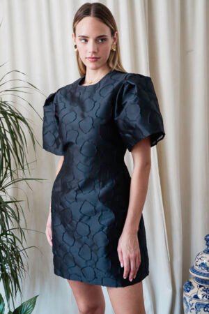 Luna Noir Mini Dress