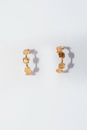 Orchid Whisper Petal Hoops
