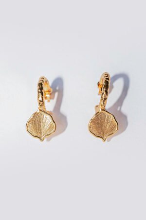Orchid Whisper Petite Hoops