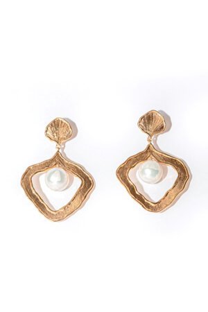 Orchid Whisper Halo Earrings