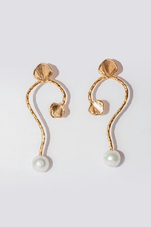Orchid Whisper Stem Earrings